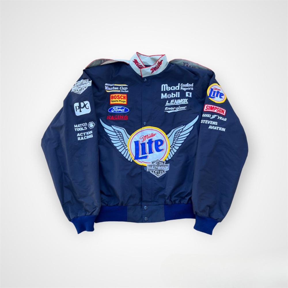 Vintage nascar racing jacket
